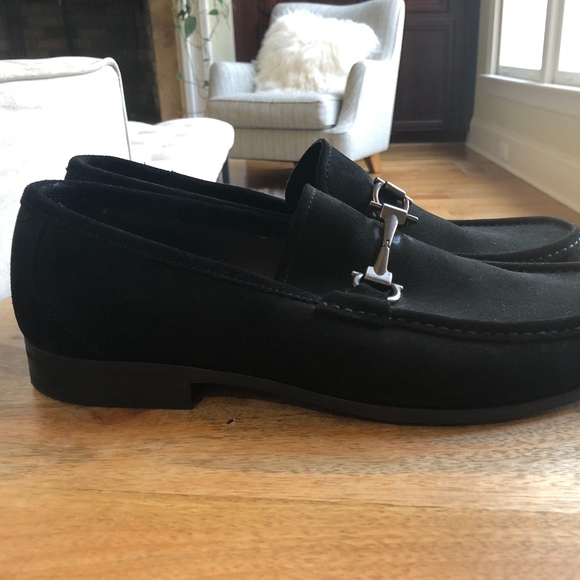 Salvatore Ferragamo Grandioso Black Suede Loafer main image 8